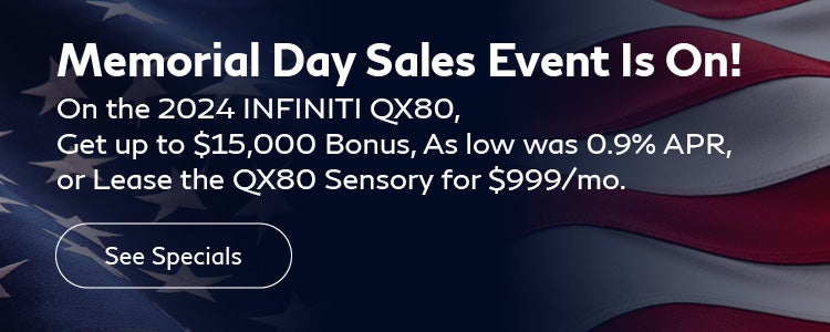 Memorial Day Sales Event Is On!